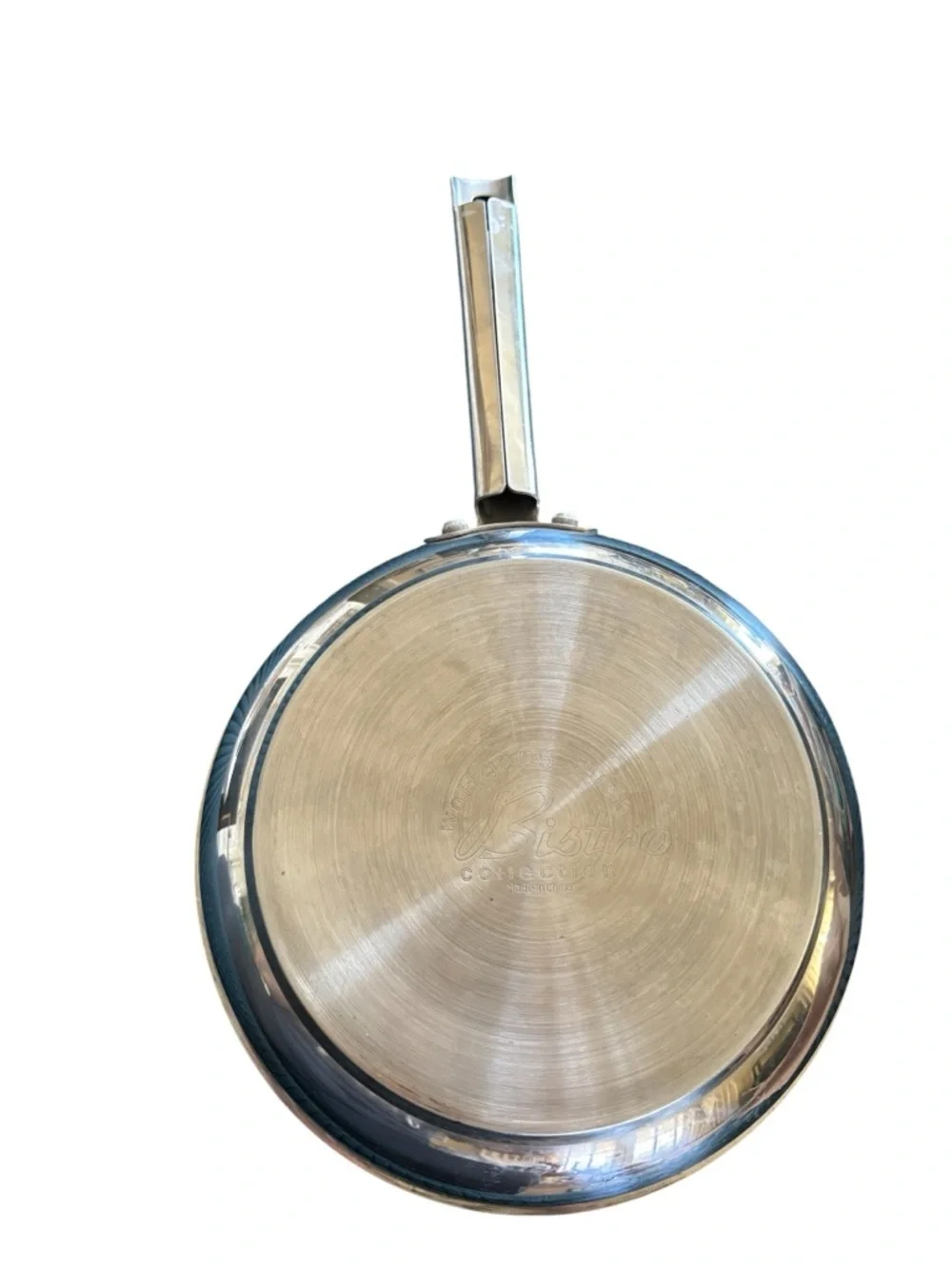 Wolfgang Puck Bistro Collection Heavy Duty Stainless 10” Fry Pan